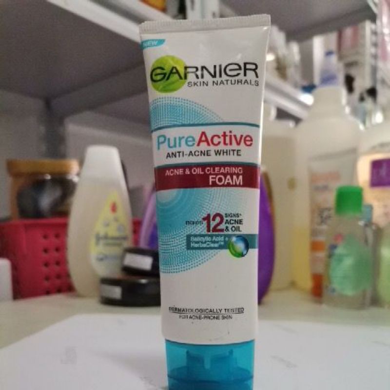 Garnier Anti Acne White Foam Ml Shopee Philippines