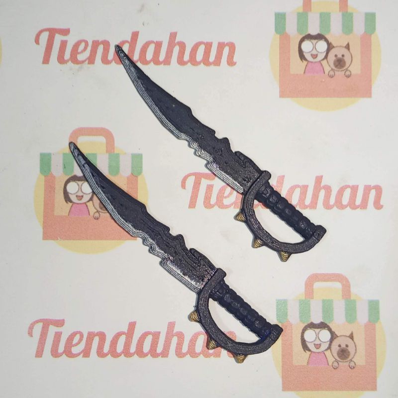 Batman Todd Mcfarlane Custom 3D Printed Knives Shopee Philippines