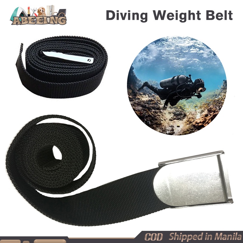 60inch Diving Weight Belt Black Scuba Diving Weight Belt With Quick