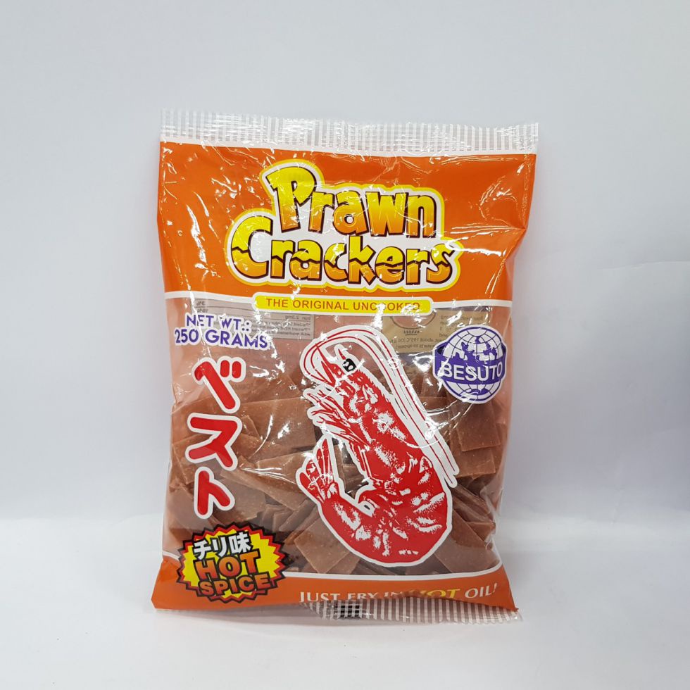 Besuto Prawn Crackers Hot Spice G Shopee Philippines