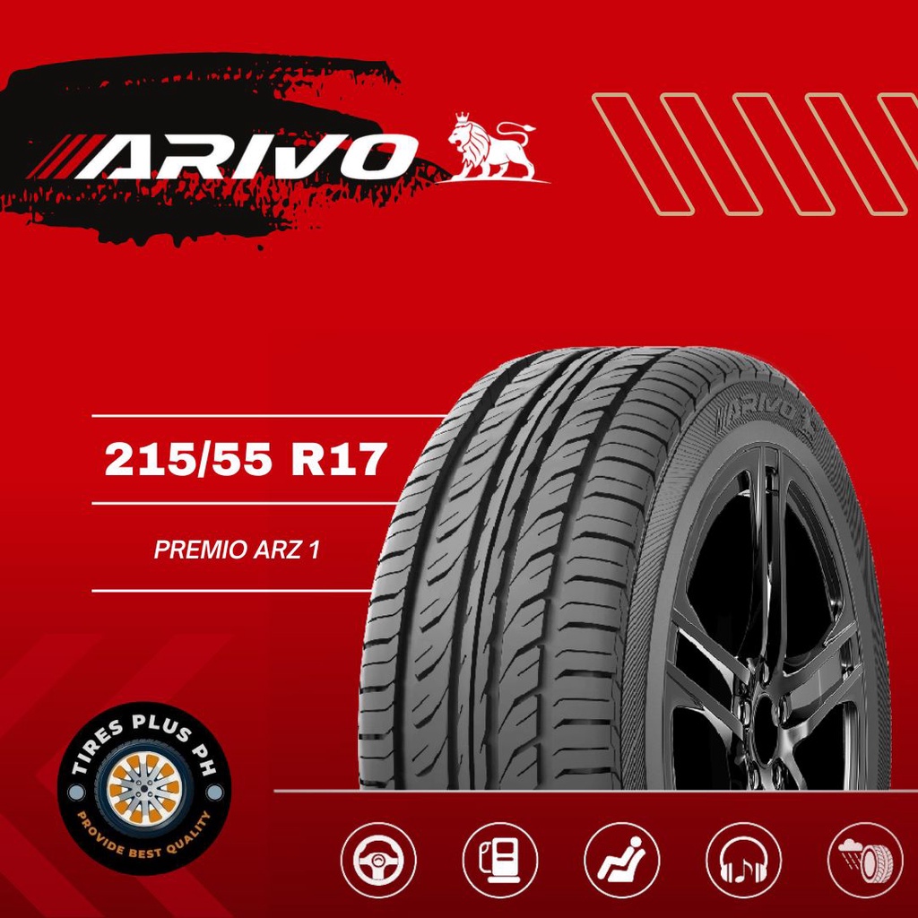 ARIVO TIRE 215 55 R17 PREMIO ARZ 1 WITH TUBELESS VALVE Shopee Philippines