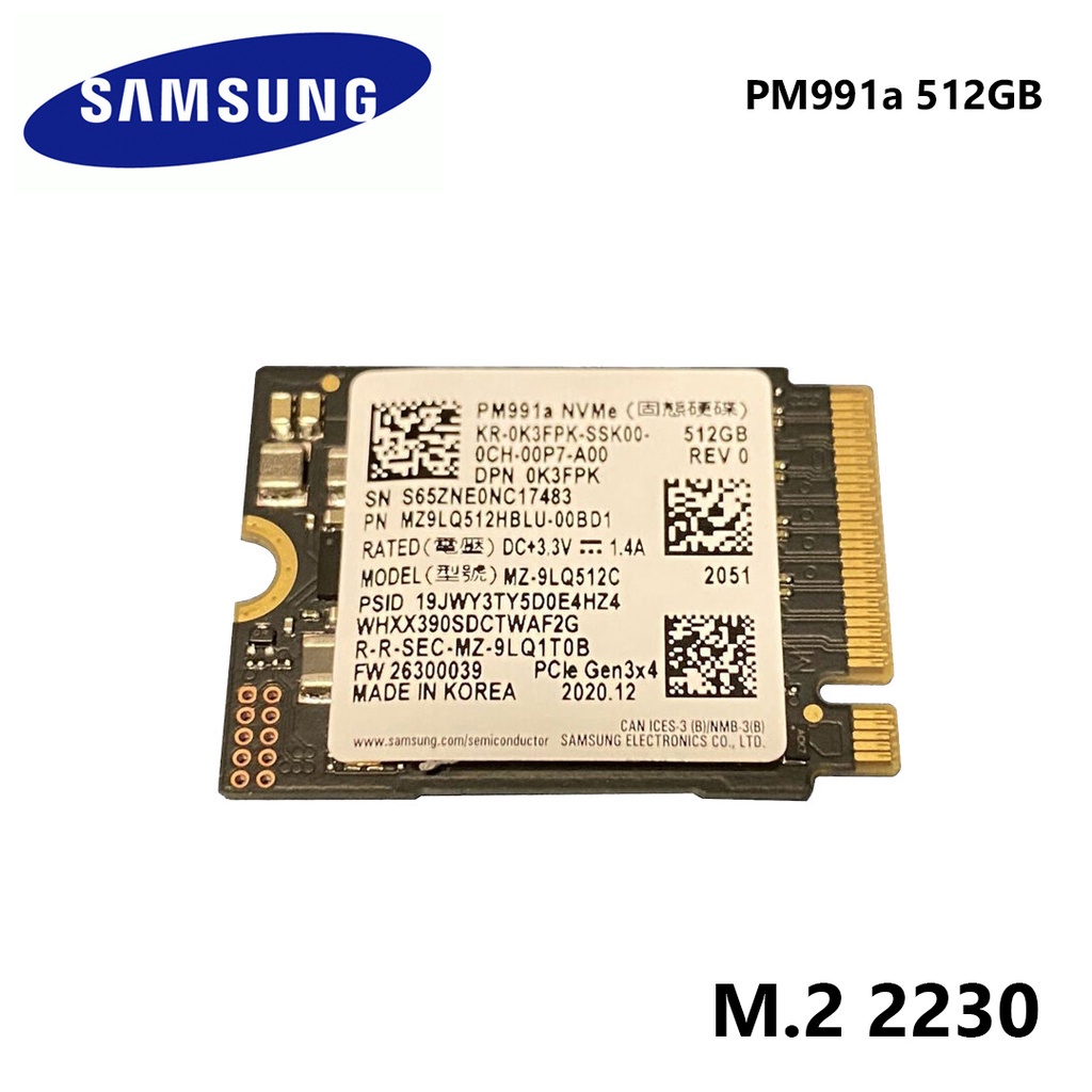 Samsung Pm A Gb M Nvme Replacement Ssd For Microsoft