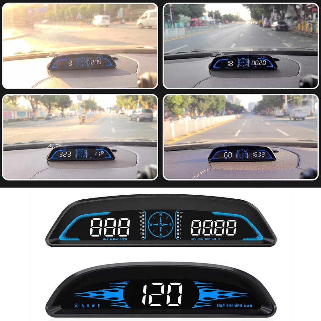 Car HUD Speedometer Universal Head Up Display Digital Car Head Up