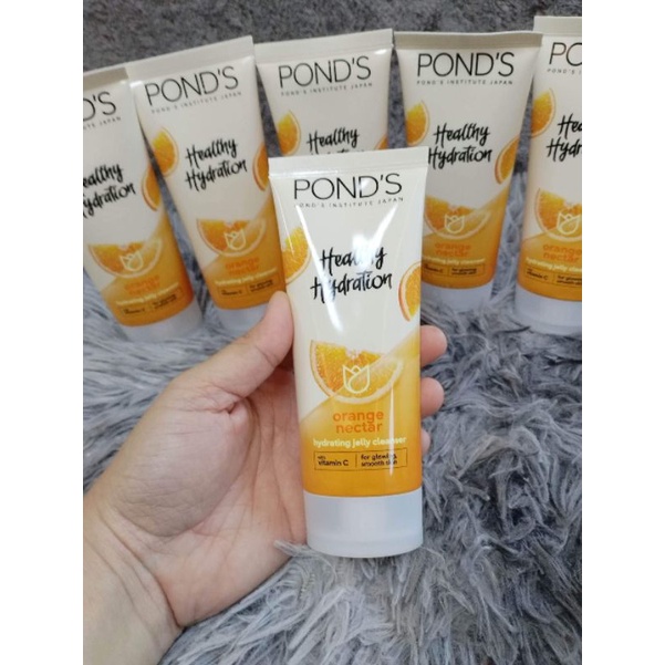 Ponds Healthy Hydration Orange Nectar Cleanser 100g Shopee Philippines