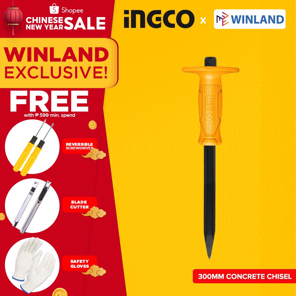 Ingco By Winland Concrete Chisel X X Mm Hcc Shopee Philippines