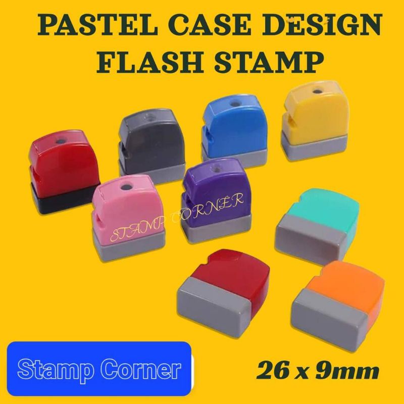 Pastel Flash Stamp Personalized Stamp W Printy Cod Shopee Philippines