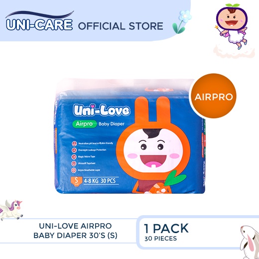 Unilove Airpro Baby Diaper S Small Pack Of Shopee Philippines