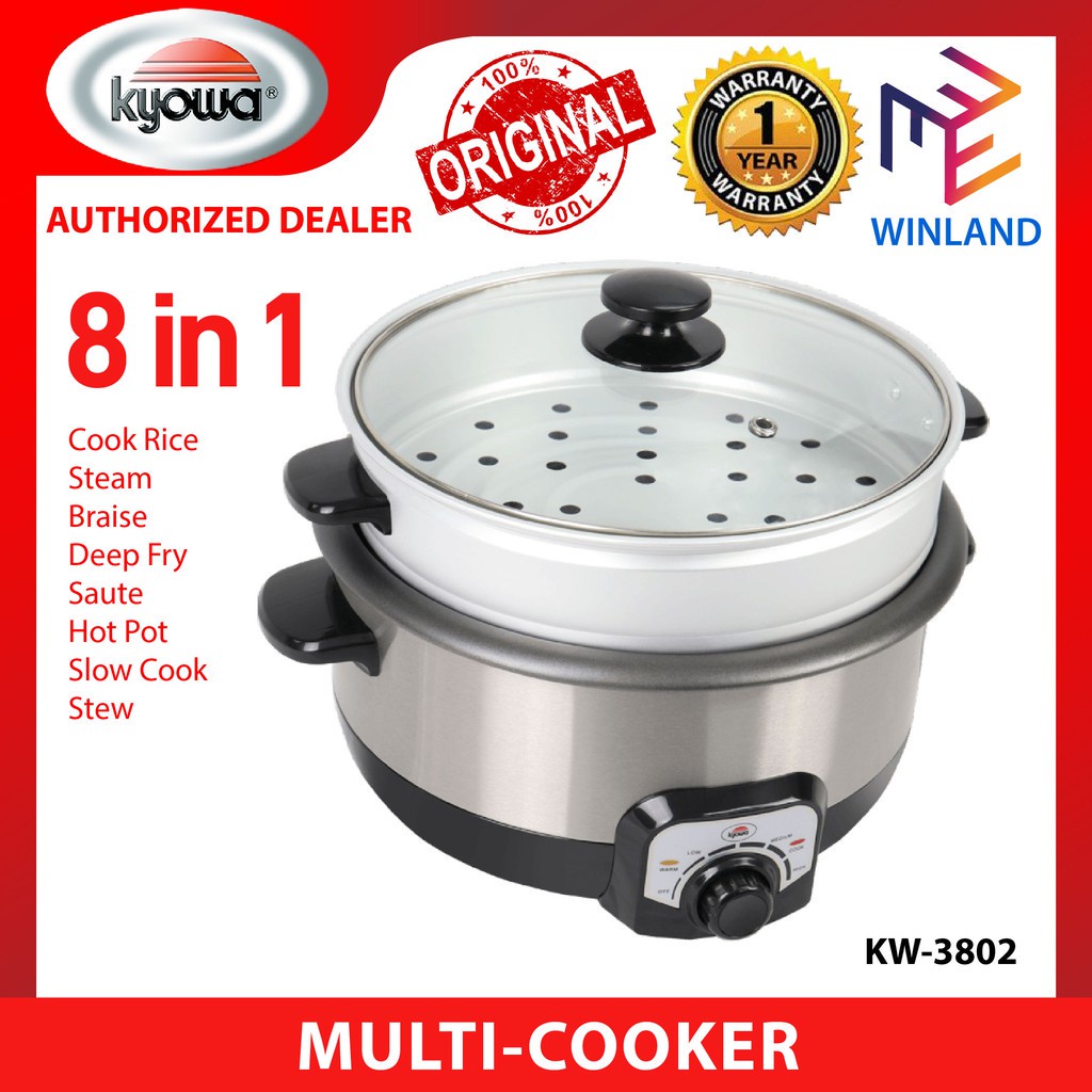 Kyowa By Winland In Multi Cooker Rice Cooker L Silver Kw