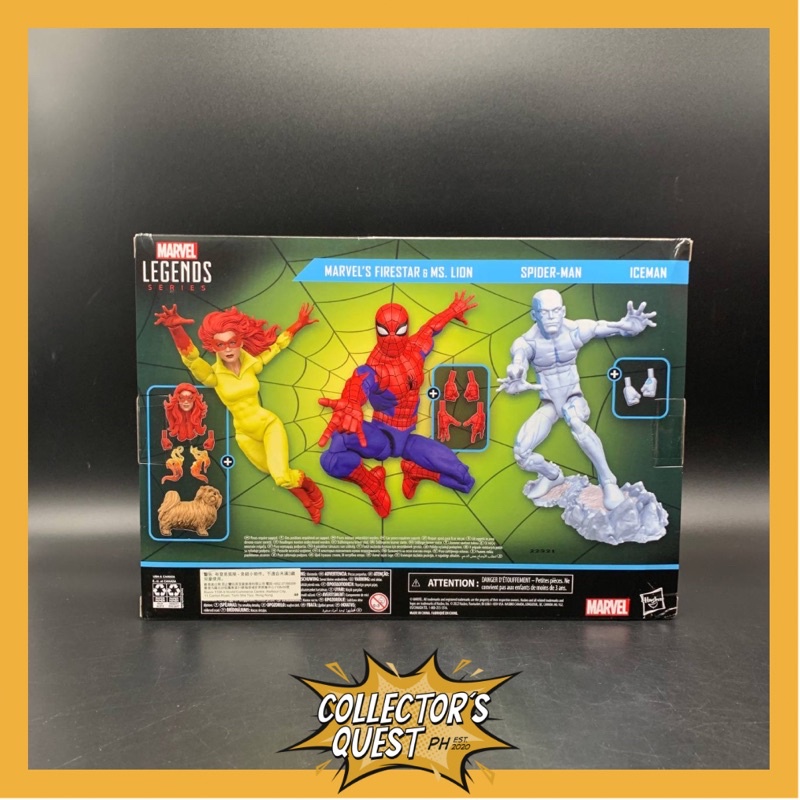 Marvel Legends Spider Man And His Amazing Friends Spiderman Firestar