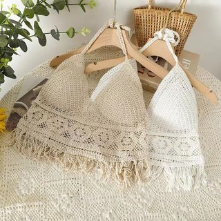 With PaddedCrochet Halter Bikini Tops Women S Bikini Swimsuit Outer