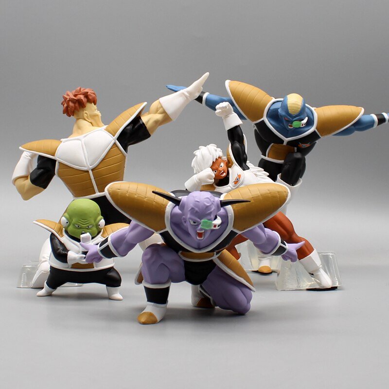 Dragon Ball Ginyu Force Anime Figure Jeice Ginyu Guldo Recoom Burter