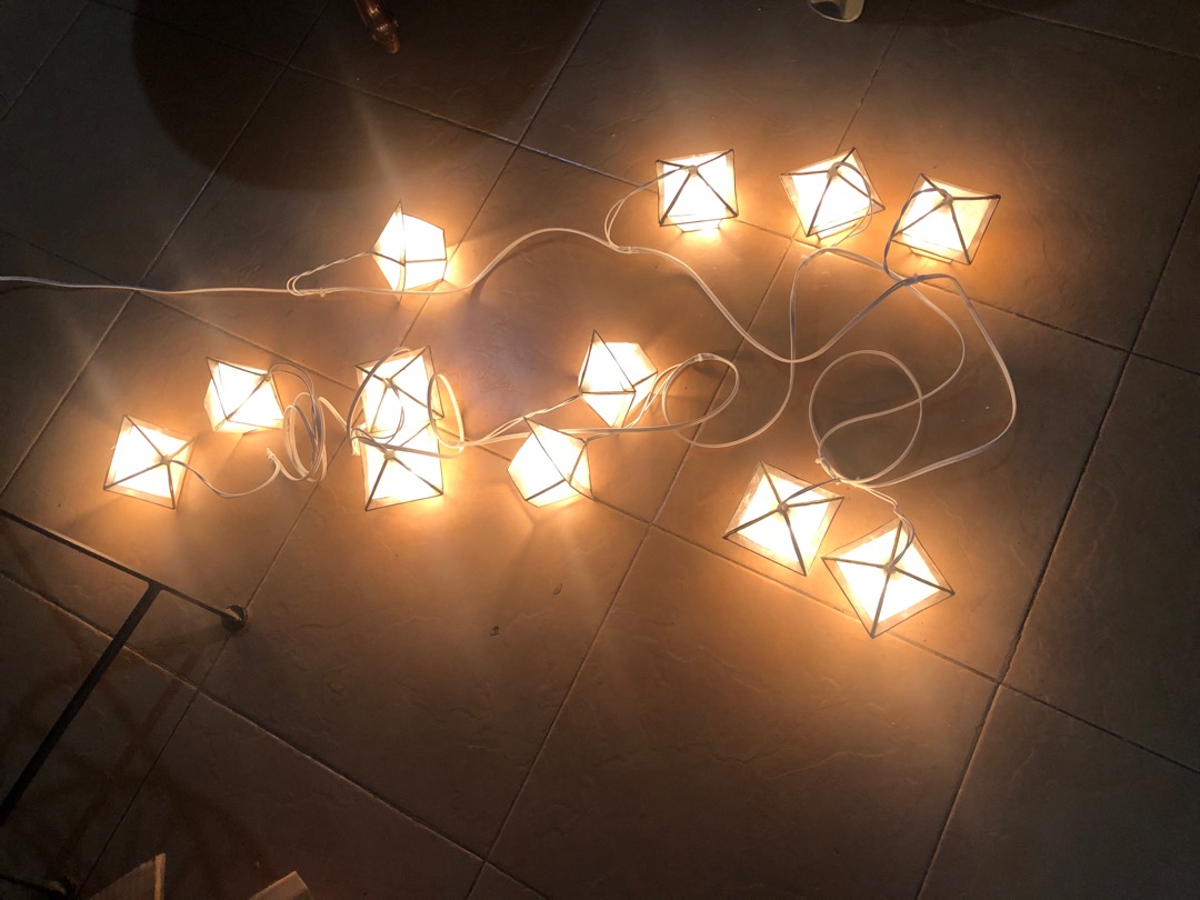 Authentic capiz bahay kubo in series lights | Shopee Philippines