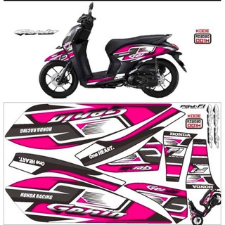 Striping Variation Honda Genio Genio Decal Honda Genio Genio Sticker Shopee Philippines