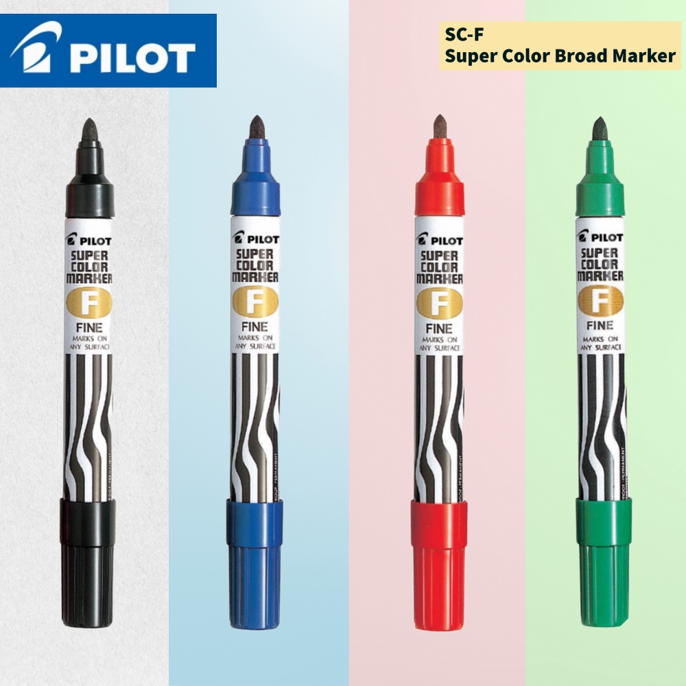 Pilot SC-F Super Color Marker Fine | Pilot Pen | Shopee Philippines