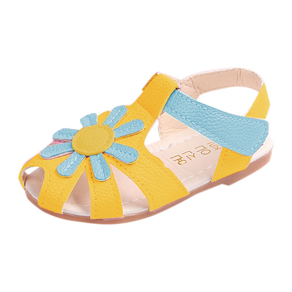 sunflower baby shoes