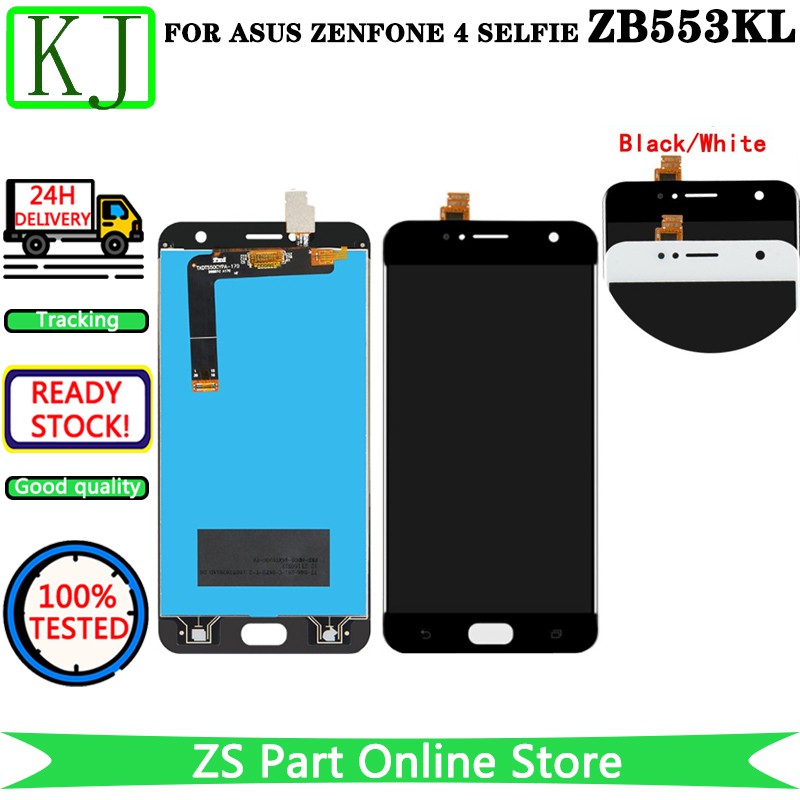 Lcd Display For Asus Zenfone 4 Selfie Zb553kl X00ld X00lda Touch Screen Digitizer Assembly Shopee Philippines