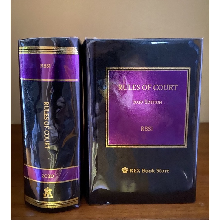 ON HAND Codal (REX 2020 Edition) Rules of Court Shopee Philippines