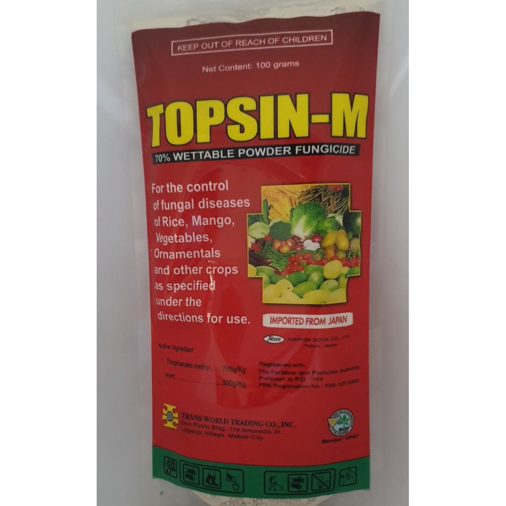 Topsin-M 100grams Fungicide (JAPAN) | Shopee Philippines
