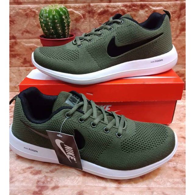 nike zoom army green