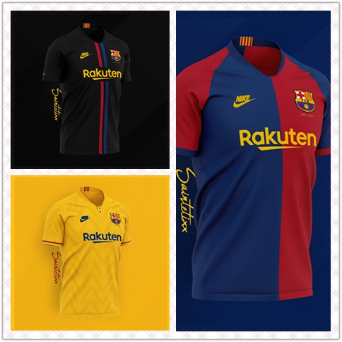 barcelona jerseys by year