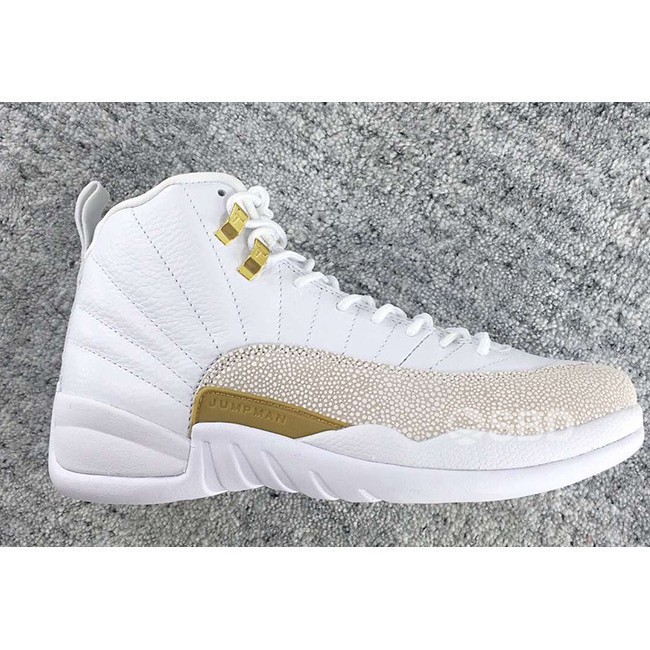 jordan 12 ovo white and gold price