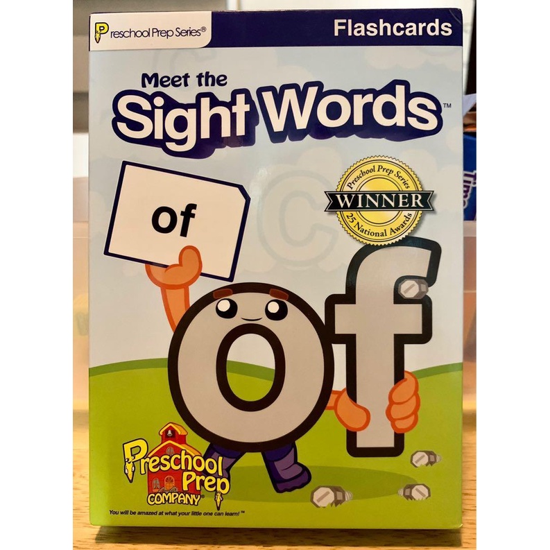 Preschool Prep Company® Meet the Sight Words Flashcards Flash cards for ...