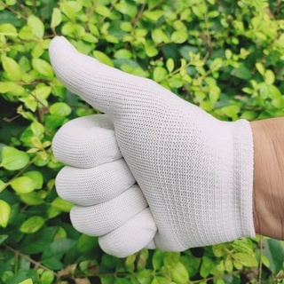 Summer Thin Nylon Gloves Non-slip Wear-Resistant Breathable Safety Work Gloves