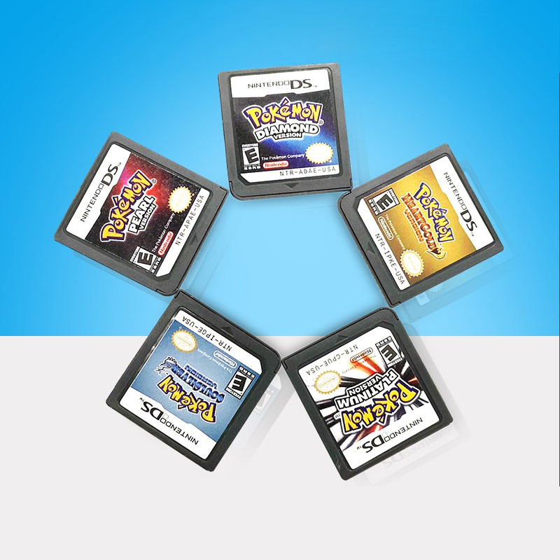 Nintendo Ds Lite Dsi Xl 3ds 2ds Game Card Pokemon Soulsilver Heartgold Shopee Philippines