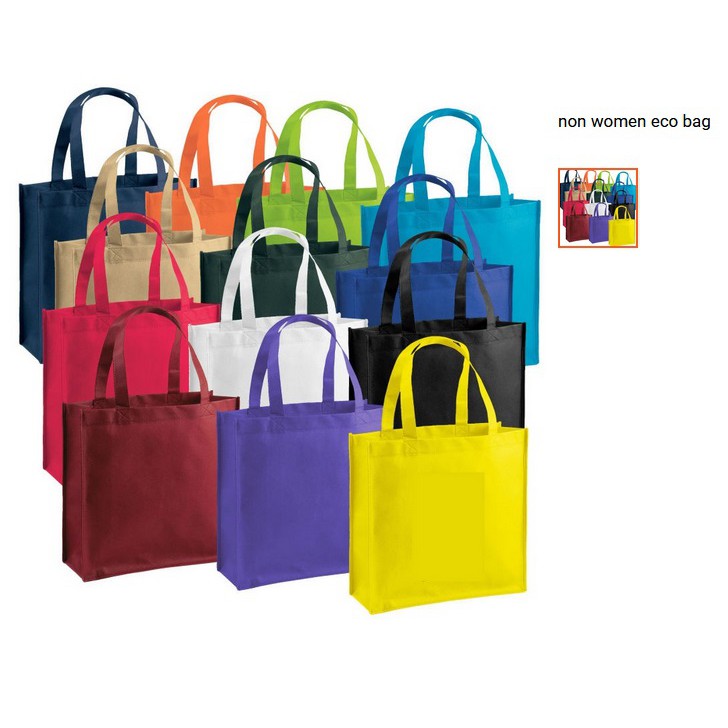 TOTE ECO BAG available in all colors 9.5 x 12.5 x 3.5 inches small, 14