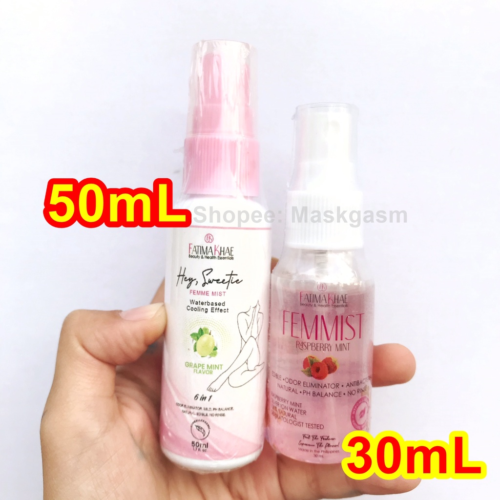 FEMMIST EDIBLE PRIVATE PART FEMININE SPRAY - FATIMA KHAE Femme Mist - HEY SWEETIE