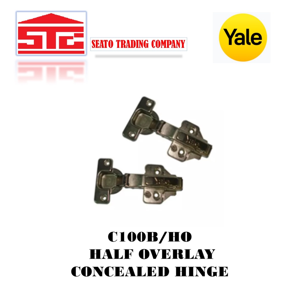 HINGES Yale Conceal Hinge Half Overlay C100BHO Shopee Philippines