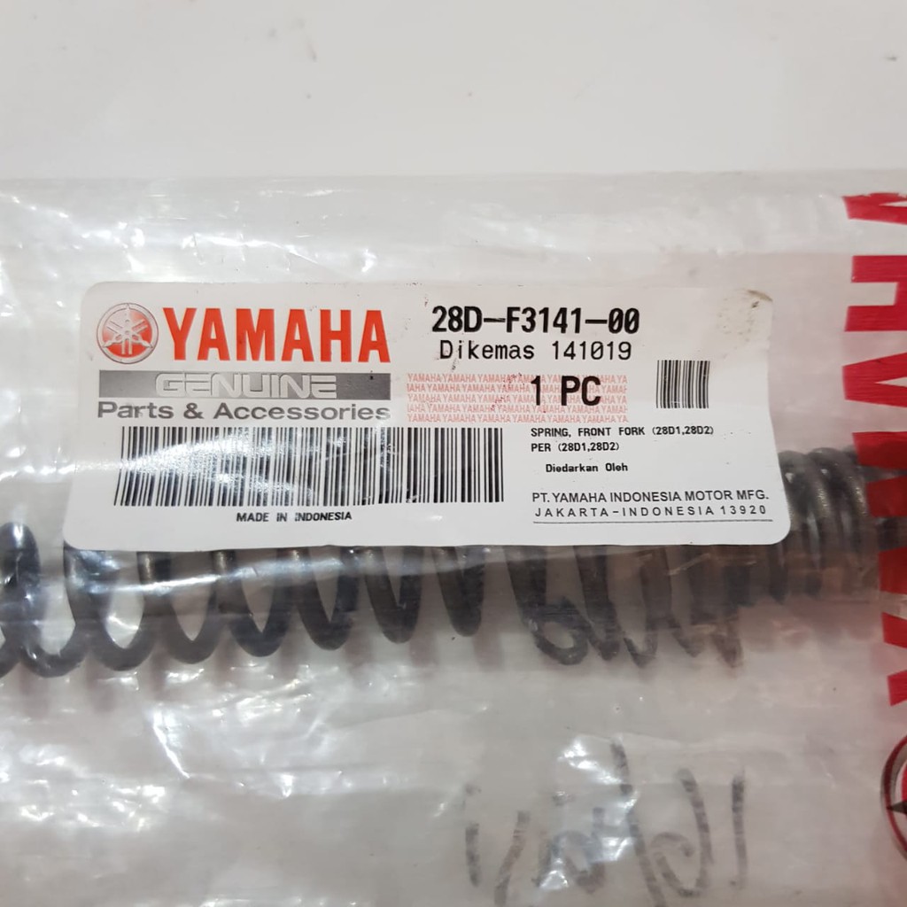 Yamaha Mio Soul Sporty Front Fork Spring 28D F3141 00 for Motorcycle