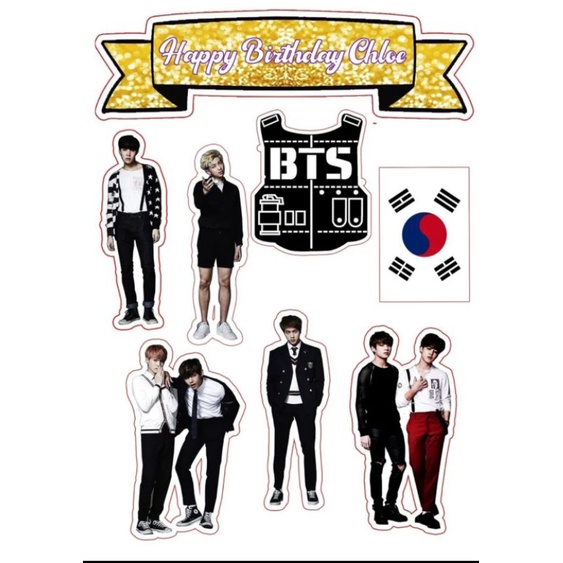 BTS Cake Toppers ( BTS ) | Shopee Philippines