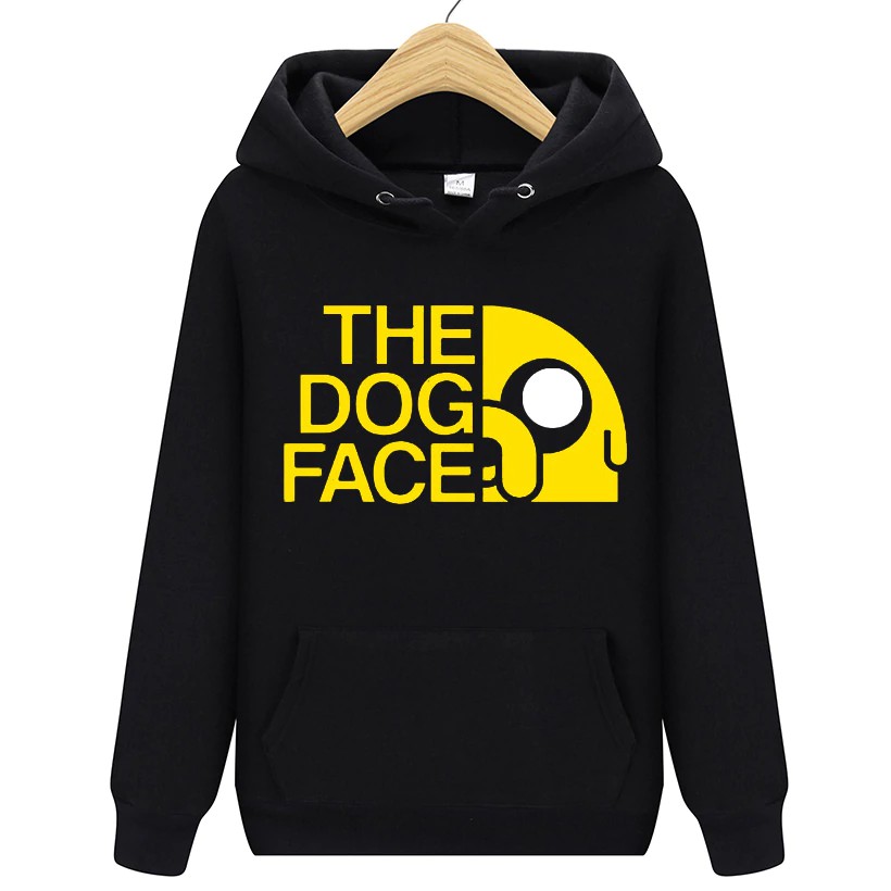dog face hoodie