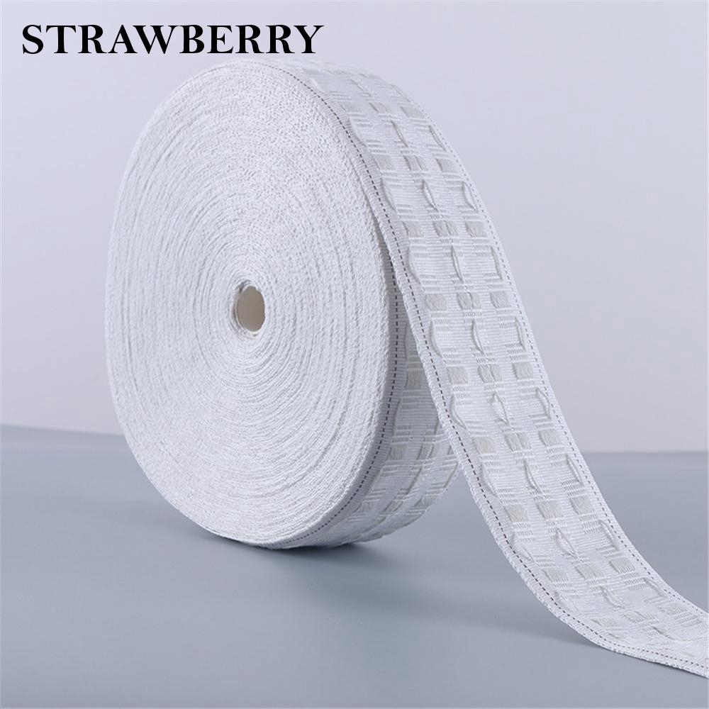 Curtain Header Pull Pleat Tape White 10m Curtain Practical