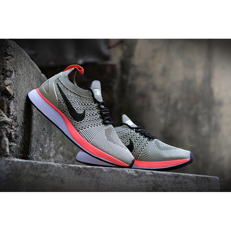 nike flyknit racer gray