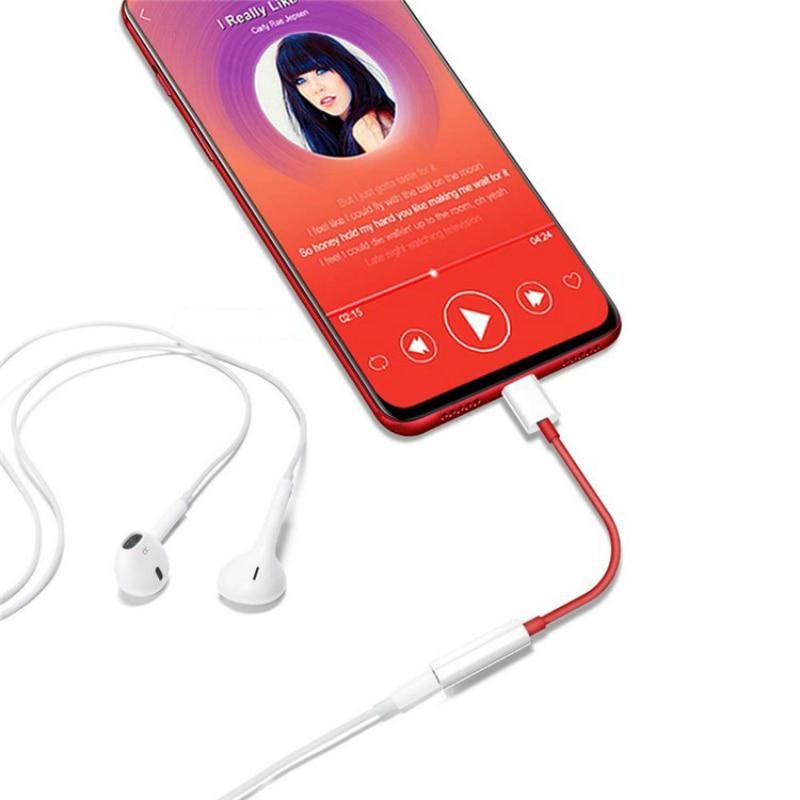 ONEPLUS 6T Type C to 3.5mm Earphone Jack Adapter Aux Audio For One Plus