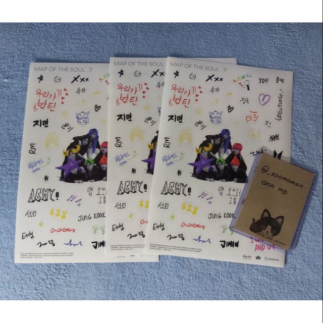 Bts Map Of The Soul 7 Sticker Translation