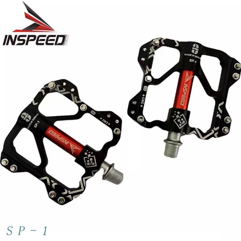 INSPEED sealed Bearing Pedal 3 Bearings MTB Mountain Bike 6061 Aluminum Alloy Pedal SP
