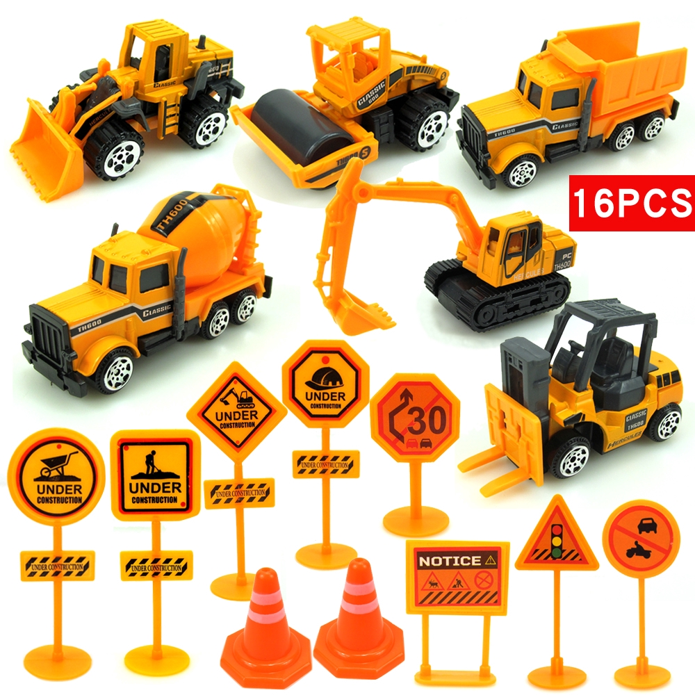 construction vehicle toy set