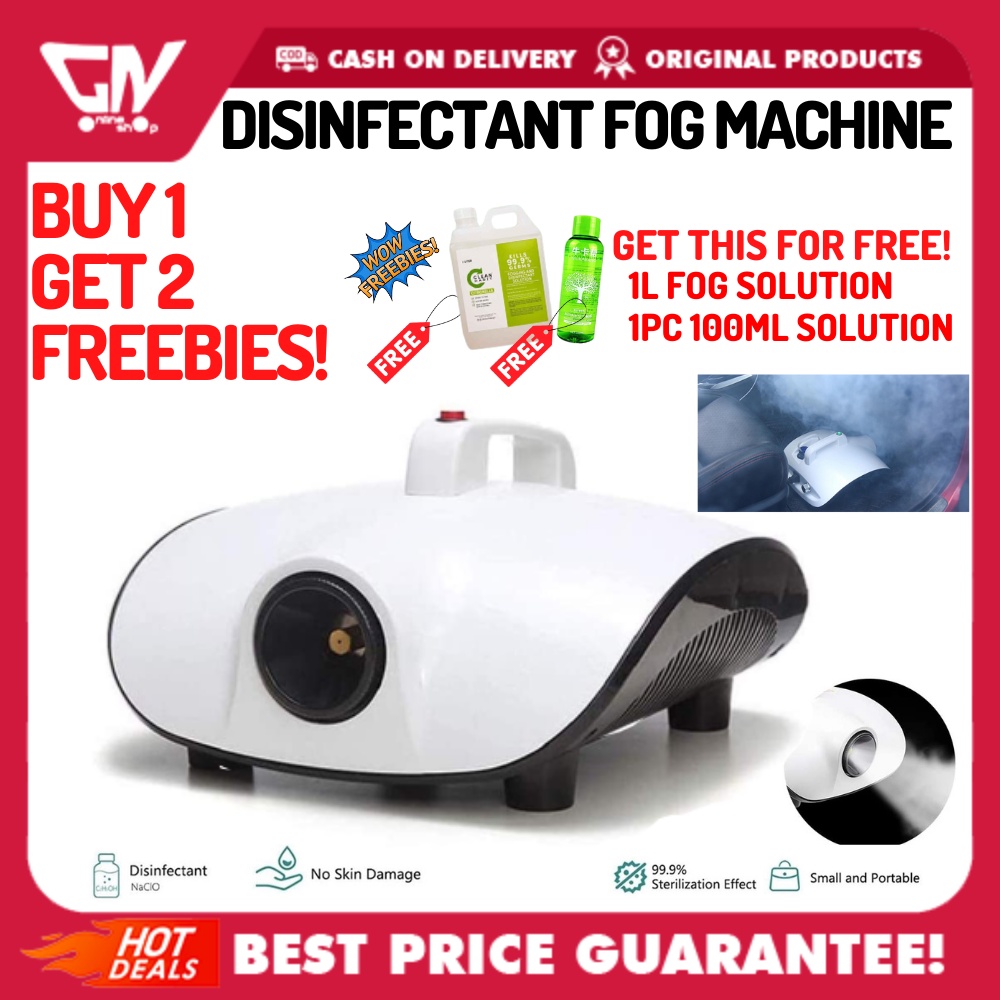 Disinfectant Fog Machine, Disinfectant Sprayer w/ Free, Back to Zero Machine, Fogging Machine