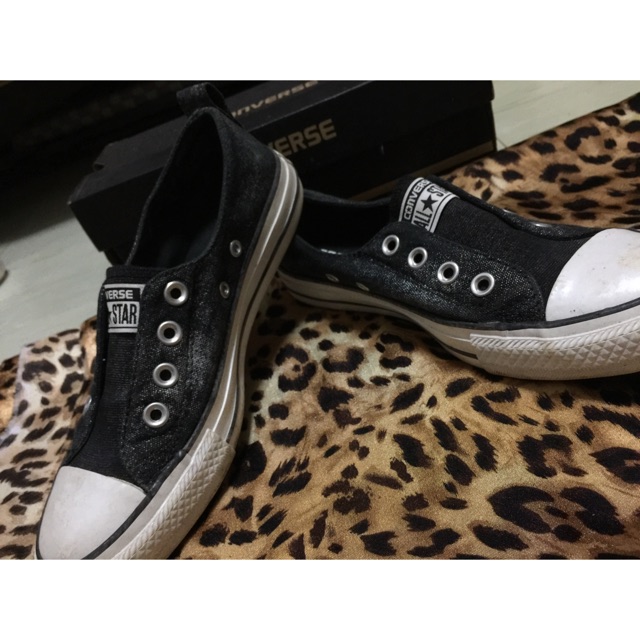 converse no lace sneakers