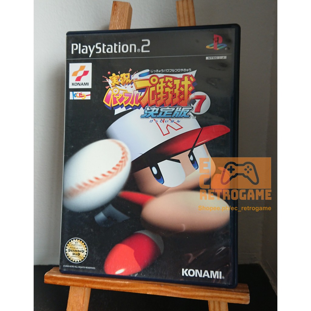 Jikkyou Powerful Pro Yakyuu 7 Ketteiban Original Ntsc J Playstation 2 Ps2 Game Shopee Philippines