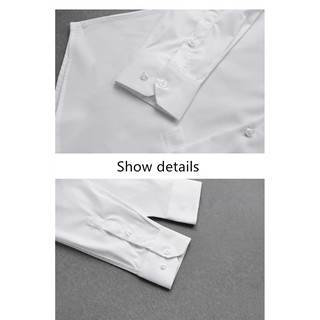 HUILISHI 7colour Classic Korean Men's Plain Casual Fashion Long Sleeve ...