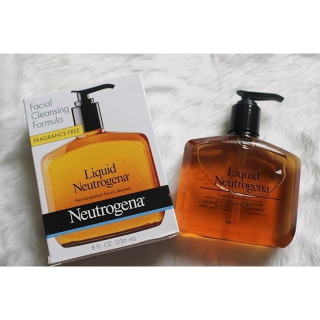 liquid neutrogena facial cleansing formula