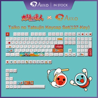 Akko One Piece Wano Country Keycap Set(136-key), Cherry Profile, PBT ...