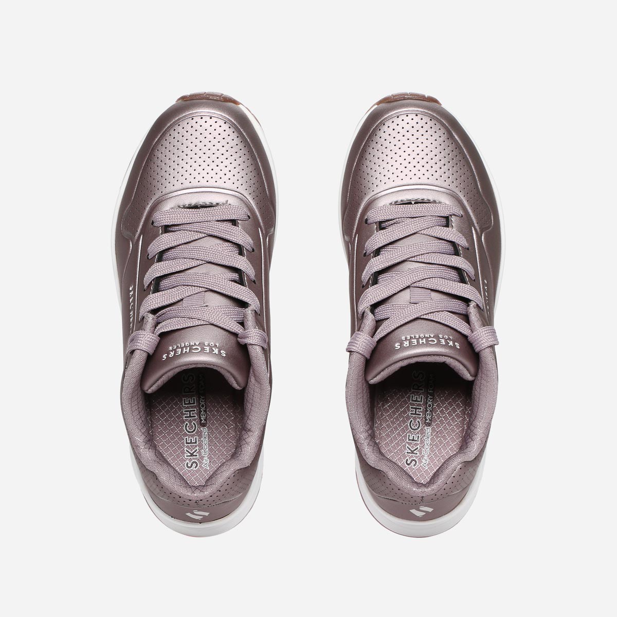 skechers uno rose gold