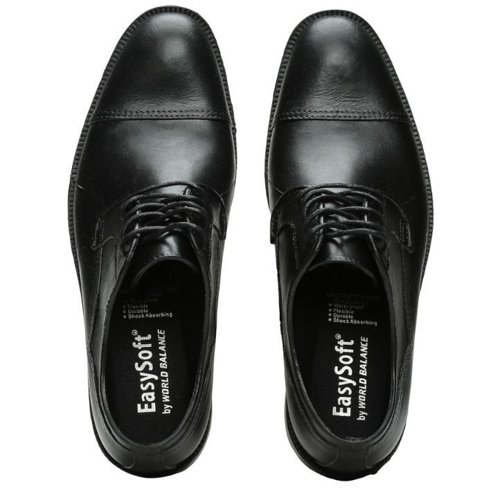 Authentic Easysoft by World Balance formal black shoes for men rome model Shopee Philippines