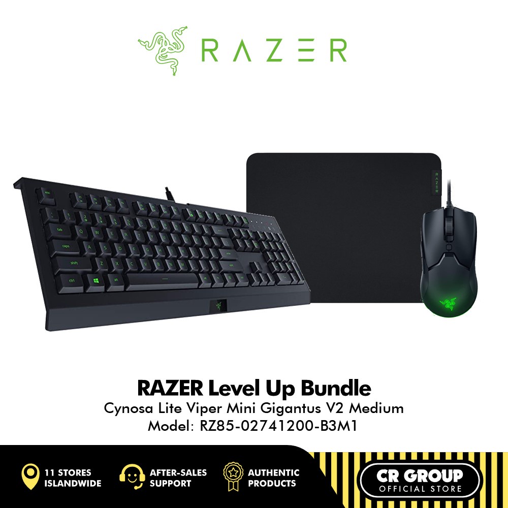 Razer Gaming Level Up Bundle Set Shopee Philippines