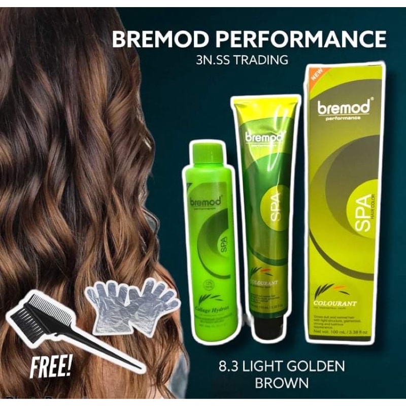 Bremod Hair Color Set (Brown Series) | Shopee Philippines